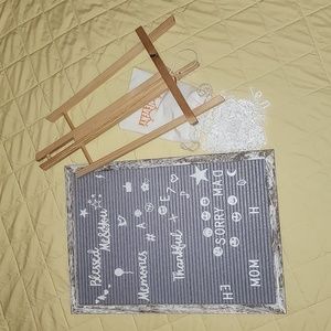 Main Event Letter Board